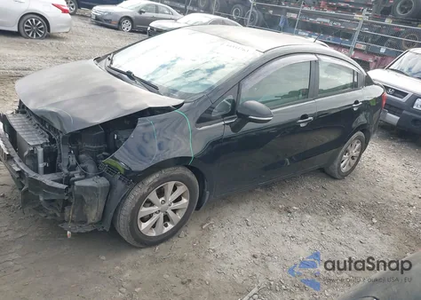 2013 Kia Rio Ex z USA, uszkodzony, nr VIN KNADN4A31D6285603